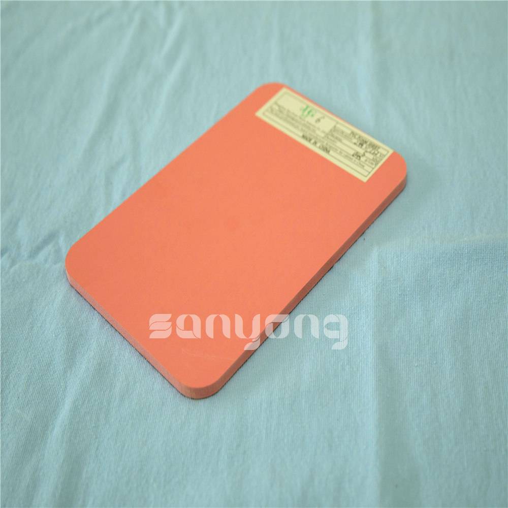 Orange PVC Color Board PVC foam sheet PVC board