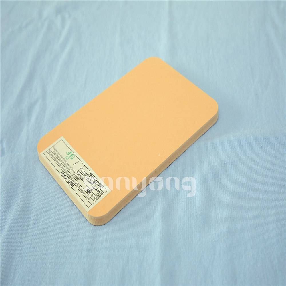 Orange PVC Color Foam Board PVC Forex board Plastic advertisement board