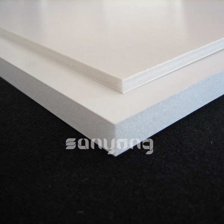 Chinese manufacturer waterproof pvc skirting board pvc gypsum board P123