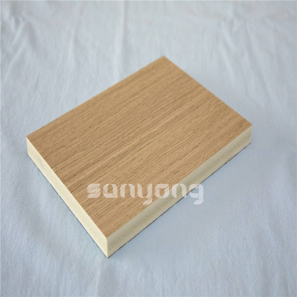 PVC Laminated Celuka foam board PVC laminate foam board PVC film sheet AP082